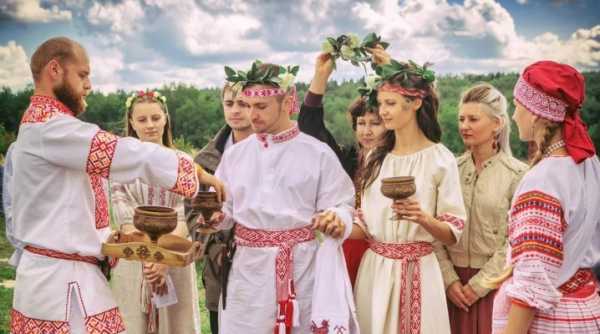 Свадебные славянские кольца